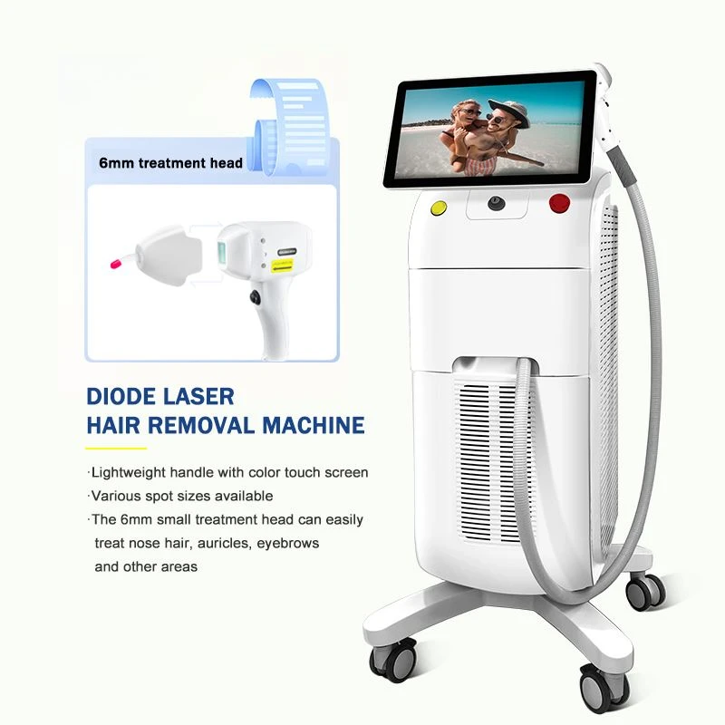 2024 4-bylgjulengd Diode Laser háreyðingarvél